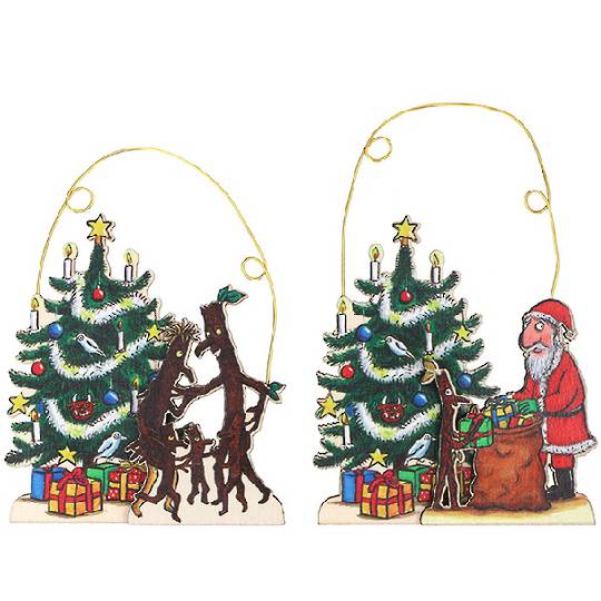 PRE-ORDER - Set 2, Wood Wire Loop, Stickman 10cm *ETA Nov